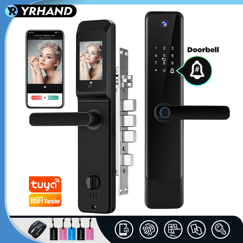 Smart Home Registration - YRHAND Tuya Fechadura de Porta Eletrônica