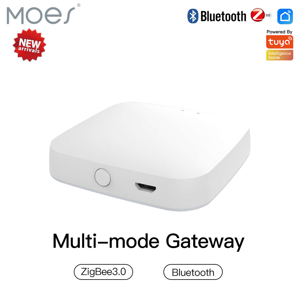 Smart Home Registration - MOES-Multi-Mode Smart Gateway, ZigBee, Wi-Fi, Bluetooth,