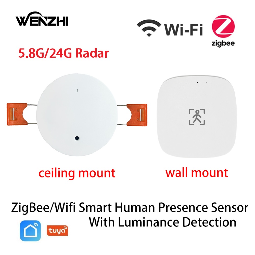 Smart Home Networking - ZigBee-Sensor de Movimento de Pressão Humana,