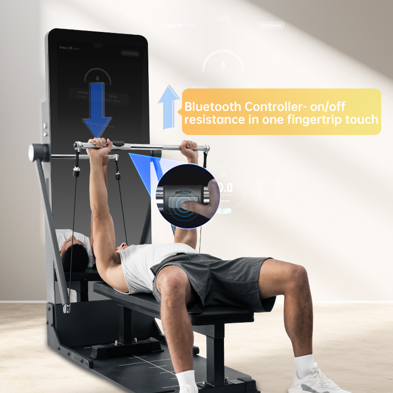 Smart Home Gym Mirror - Conjunto de Fitness para Academia, Espelho