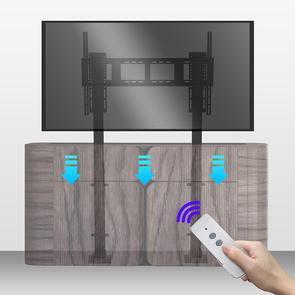 Smart Home Living Room - Mecanismo Motorizado, Sistema Automático para Sala