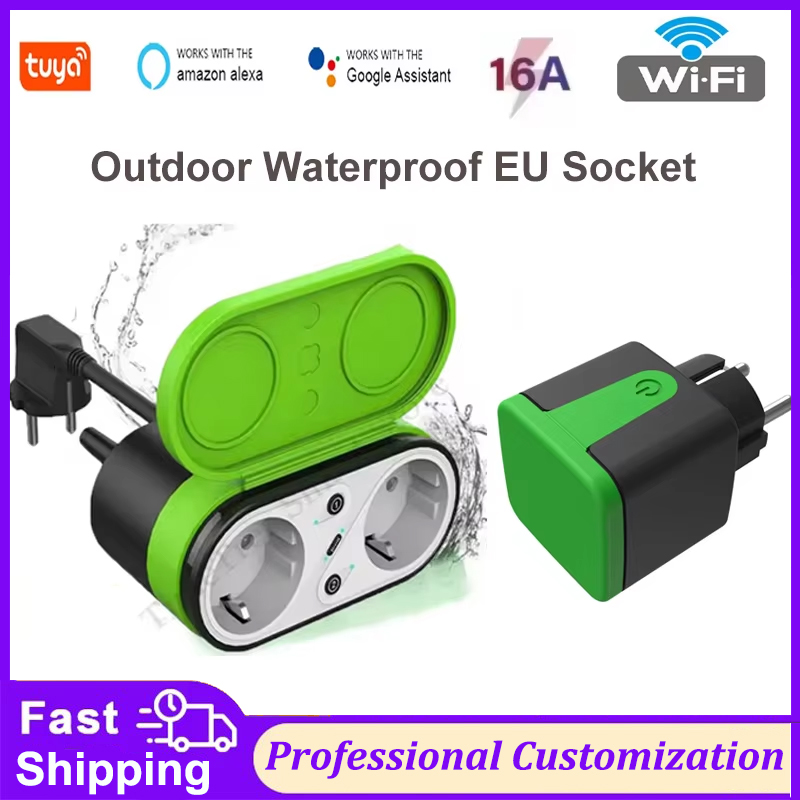 Smart Home Networking - Tomada Inteligente Externa Tuya EU 16A