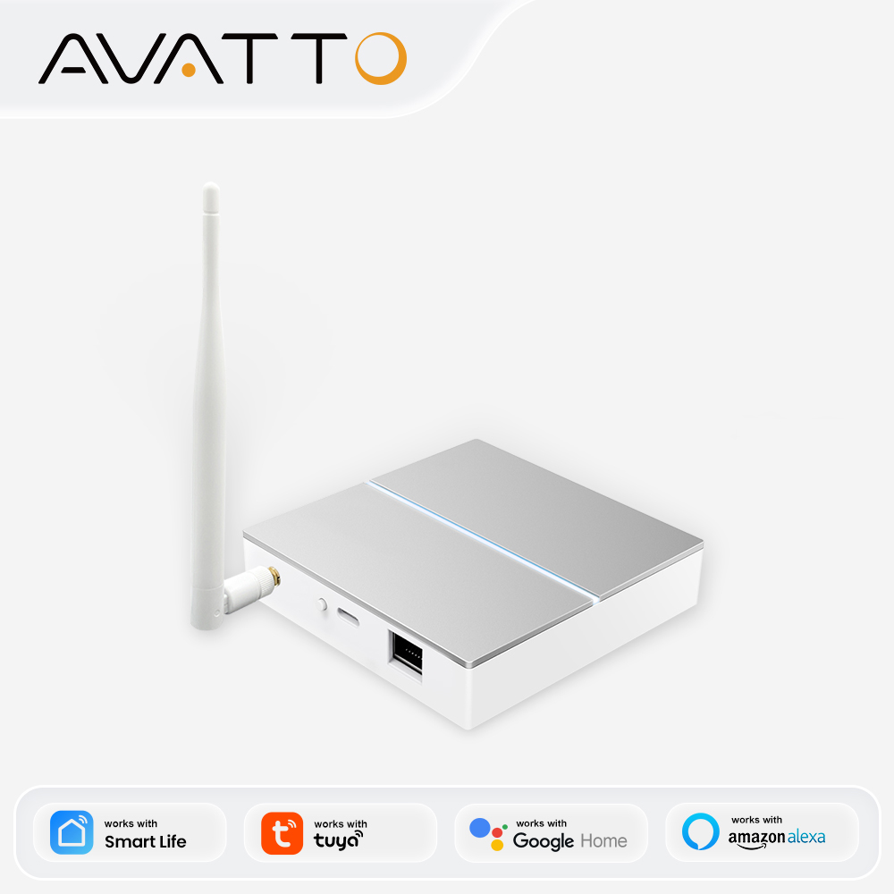 Smart Home Registration - AVATTO Tuya ZigBee Gateway com antena