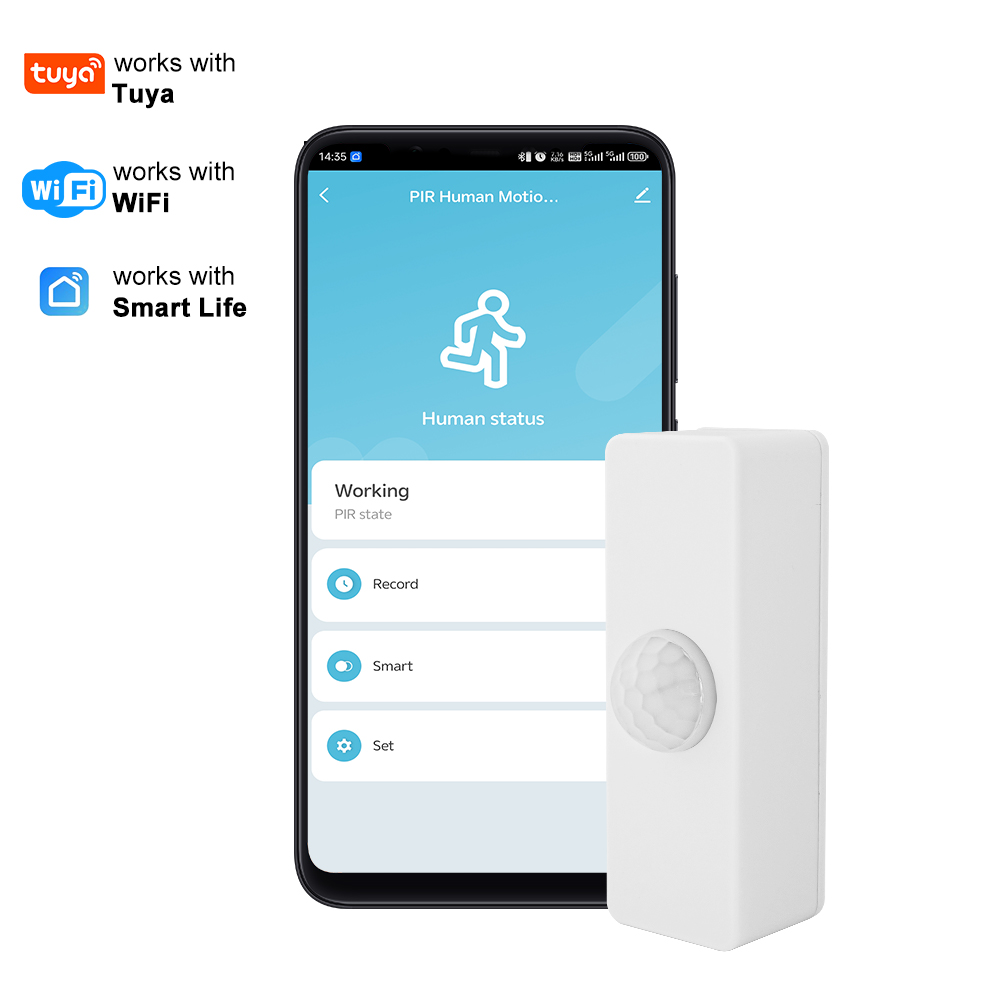 Smart Home Networking - Sensor de Movimento PIR Inteligente Tuya,