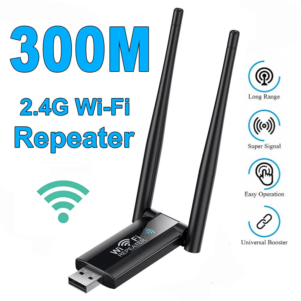 Smart Home Network - Repetidor WiFi Sem Fio 300Mbps 2.4G