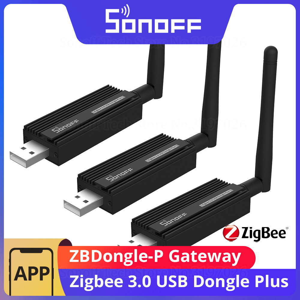 Smart Home Hub Device - Gateway Zigbee SONOFF 3.0 ZBDongle-P, Hub