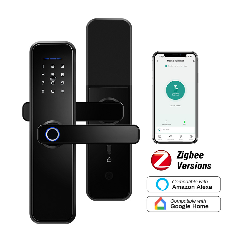 Airbnb Smart Home - Tuya Zigbee Digital Fechaduras, Biométrico Fingerprint