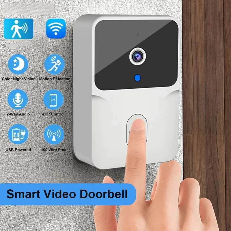 Smart Home Video Doorphone Ezviz - Campainha de Vídeo WiFi Inteligente para