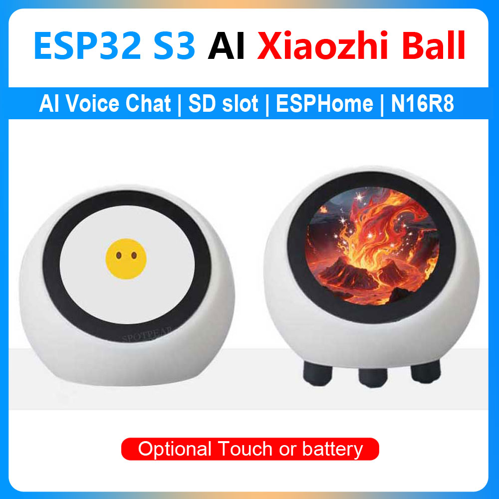 Smart Home Miniature - Esp32 s3 1.28 polegadas n16r8 placa