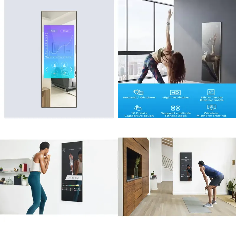 Smart Home Gym Mirror - Transforme sua casa em um ginásio