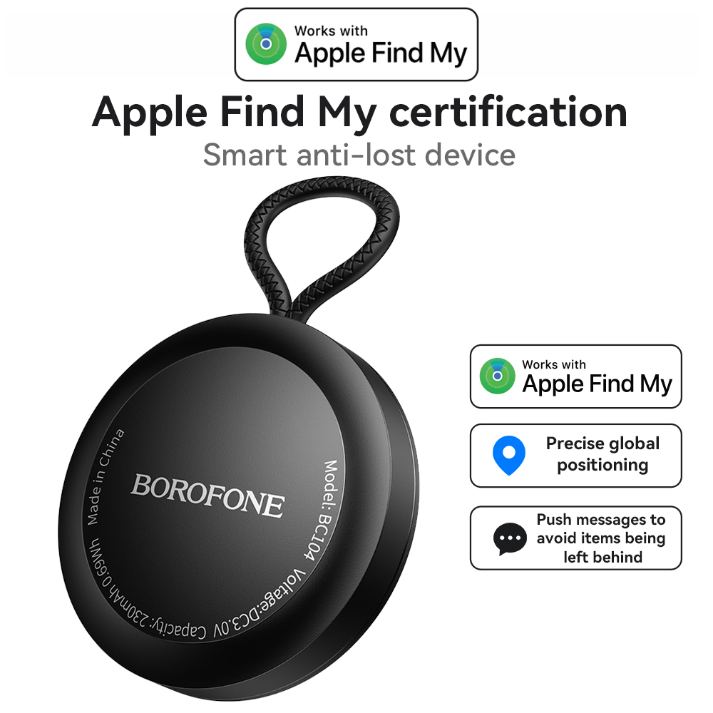 Smart Home Iot - BOROFONE BC104 Rastreador Bluetooth AirTag Compatível