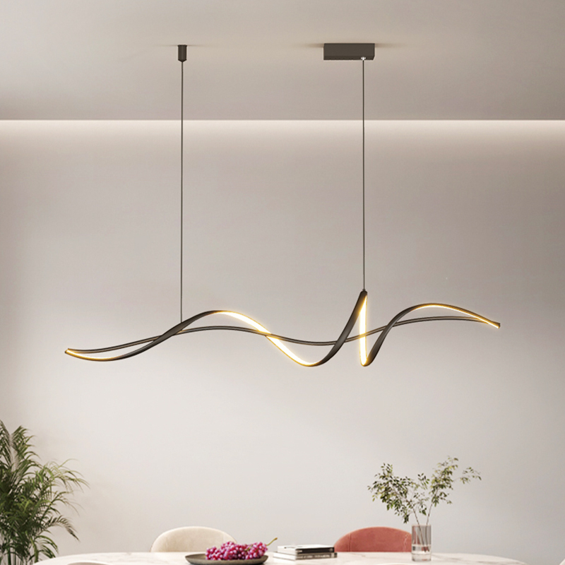 Smart Home Living Room - 2025moderno inteligente luzes pingente para sala