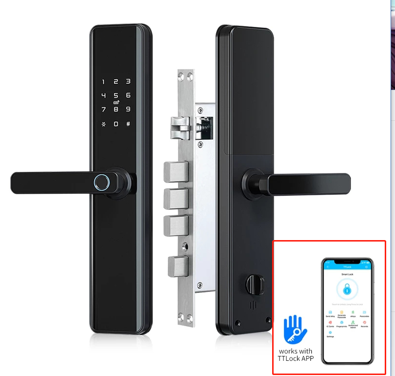 Smart Home Login - Fechadura Eletrônica Inteligente para Porta de