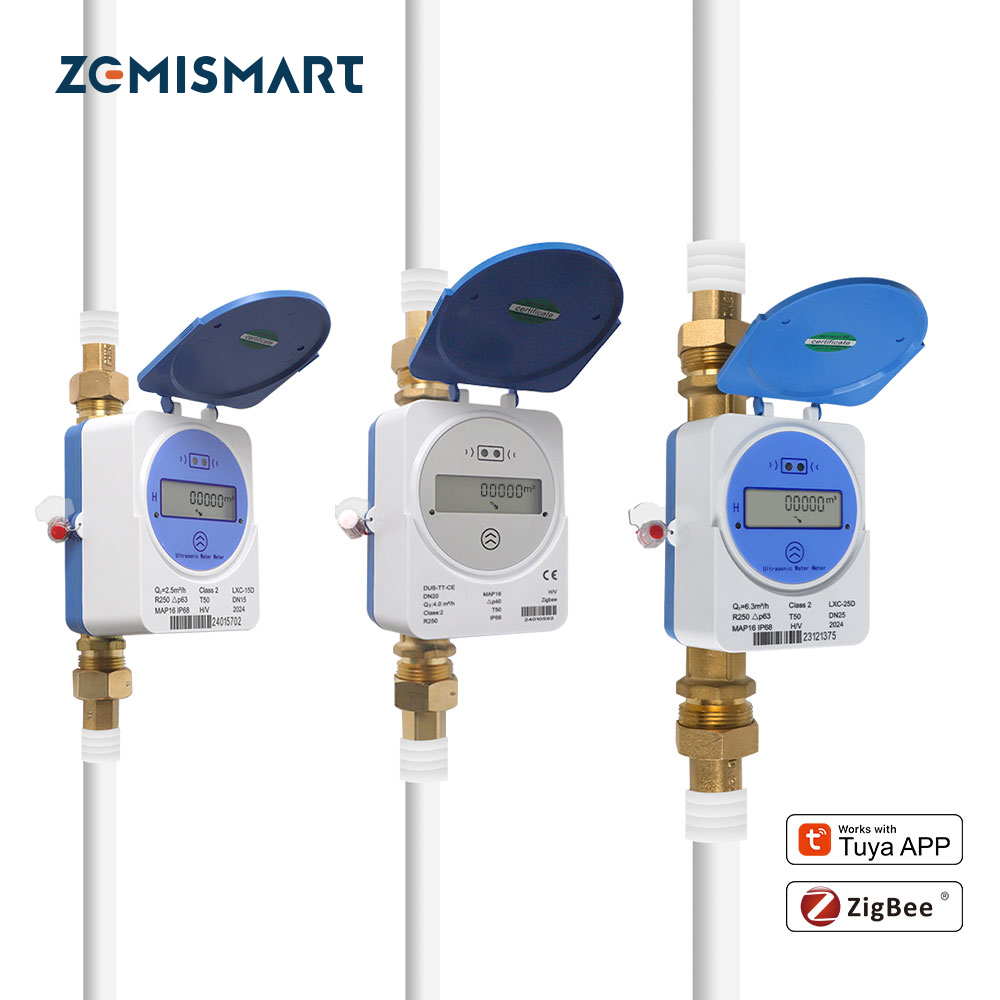 Smart Home For Living - Medidor de Água Ultrassônico Inteligente Zemismart