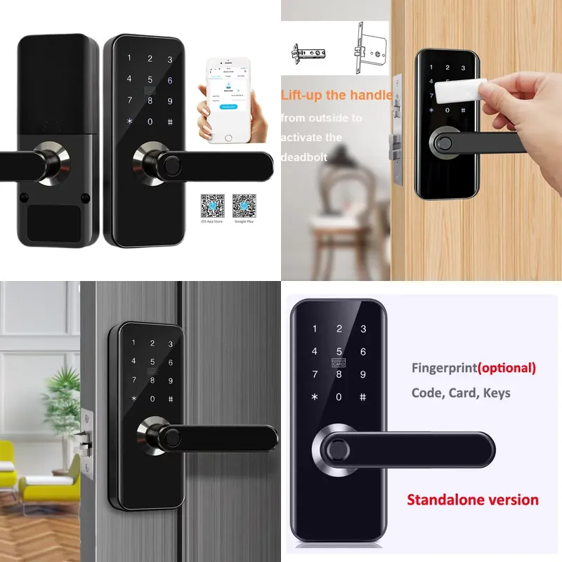 Airbnb Smart Home - Fechadura Inteligente NFC Wi-Fi à Prova