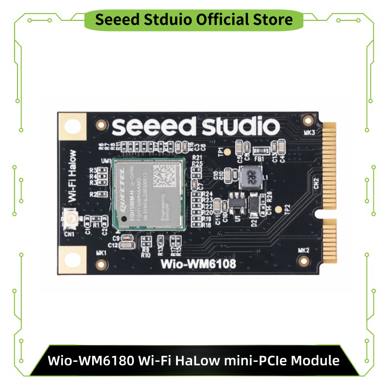 Smart Home Miniature - Wio-WM6108 Módulo Wi-Fi HaLow Mini PCIe