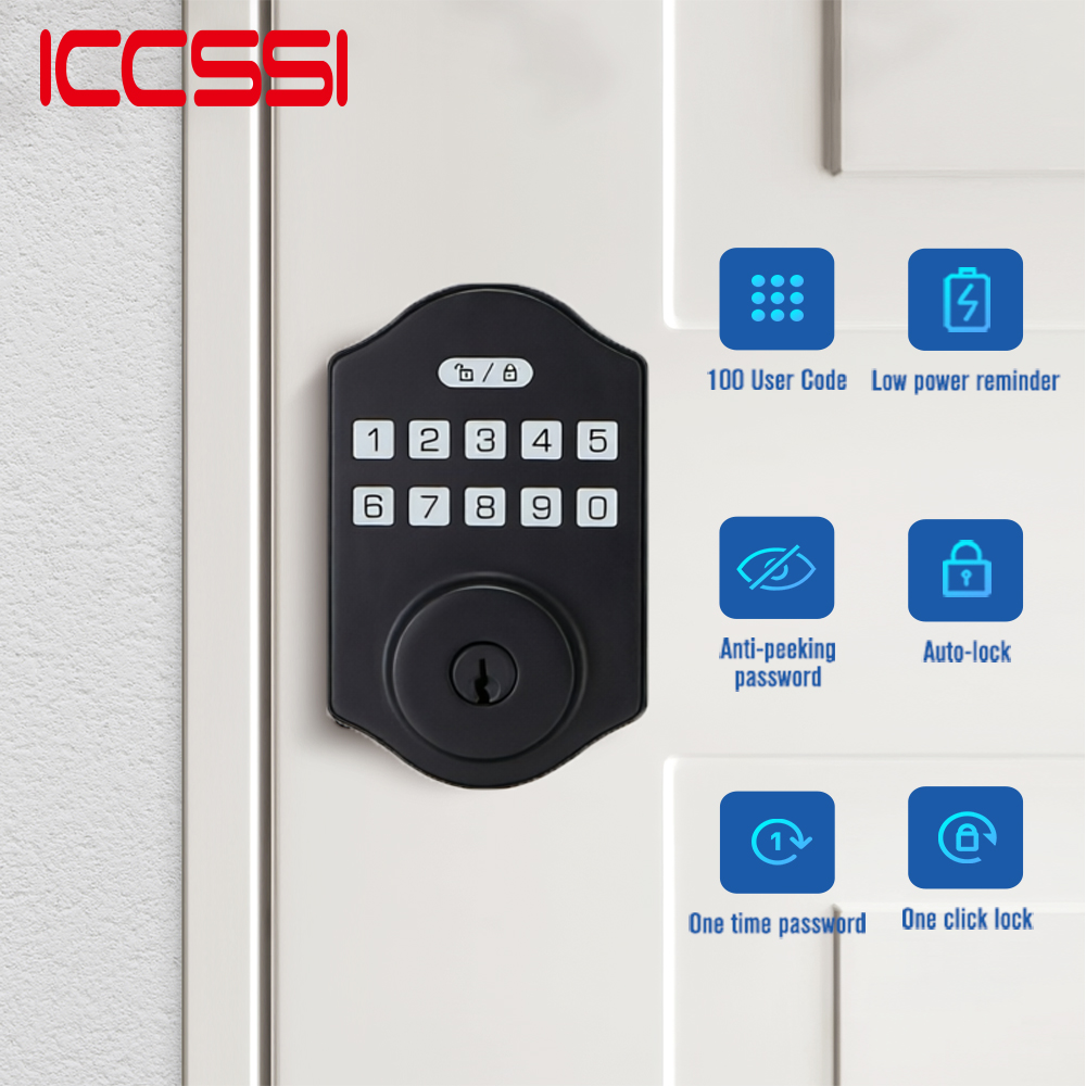 Airbnb Smart Home - Fechadura Inteligente com Senha ICCSSI Tuya,