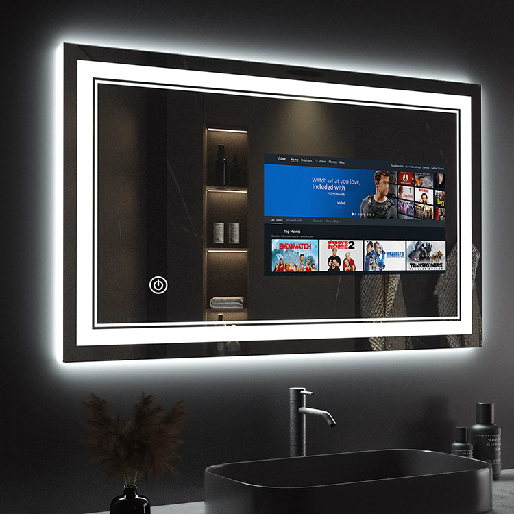 Smart Home Gym Mirror - Espelho Inteligente Mágico com Tela Sensível