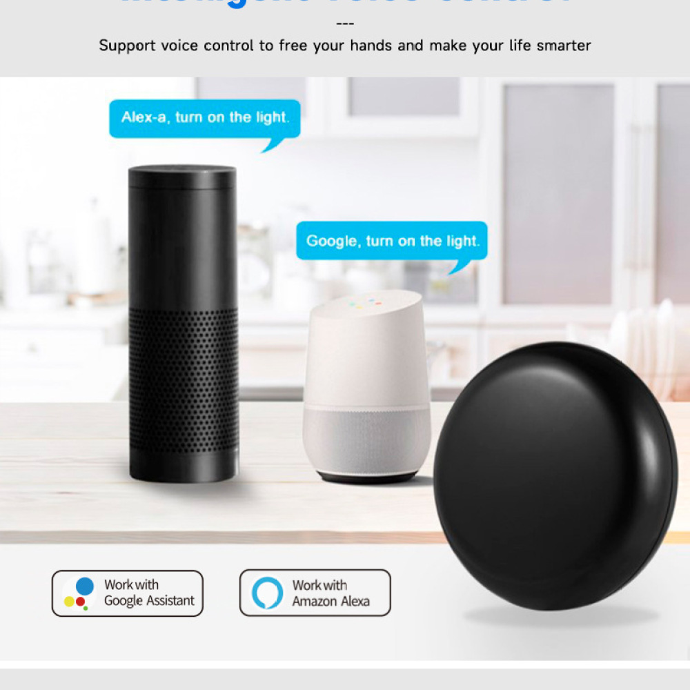 Smart Home Hub Device - Controle Remoto Inteligente Tuya Zigbee Infravermelho