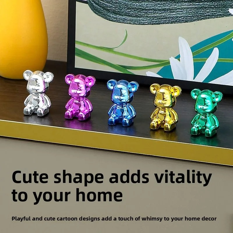 Smart Home Living Room - Urso Violento de Luxo com Eletrogalvanização,