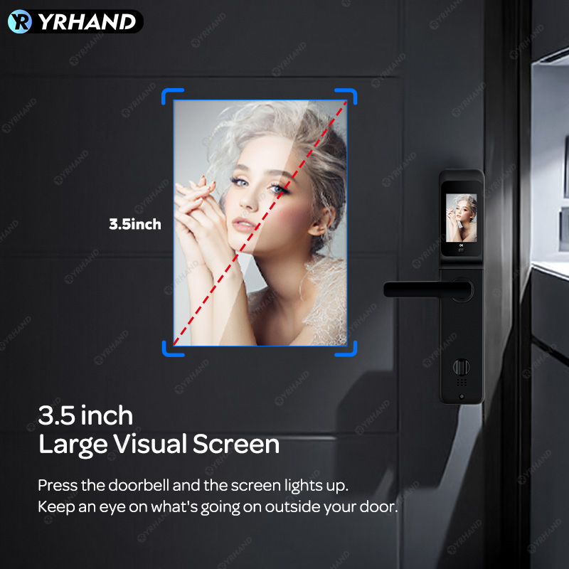 YRHAND Tuya Fechadura de Porta - Smart Home Registration avaliação e preço