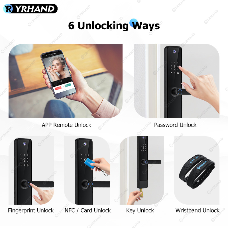 YRHAND Tuya Fechadura de Porta - Smart Home Registration avaliação e preço