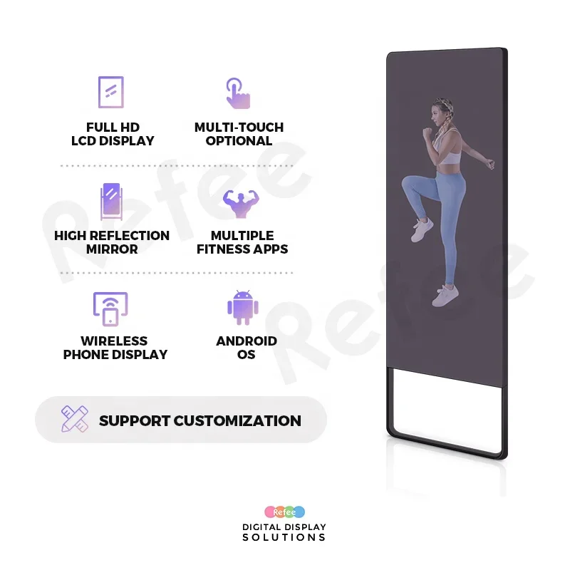 Grande Espelho Interativo de F - Smart Home Gym Mirror avaliação e preço