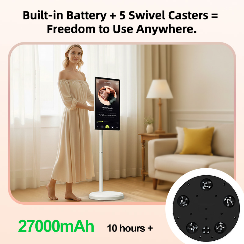 TV Portátil Inteligente de 21, - Smart Home Ac avaliação e preço