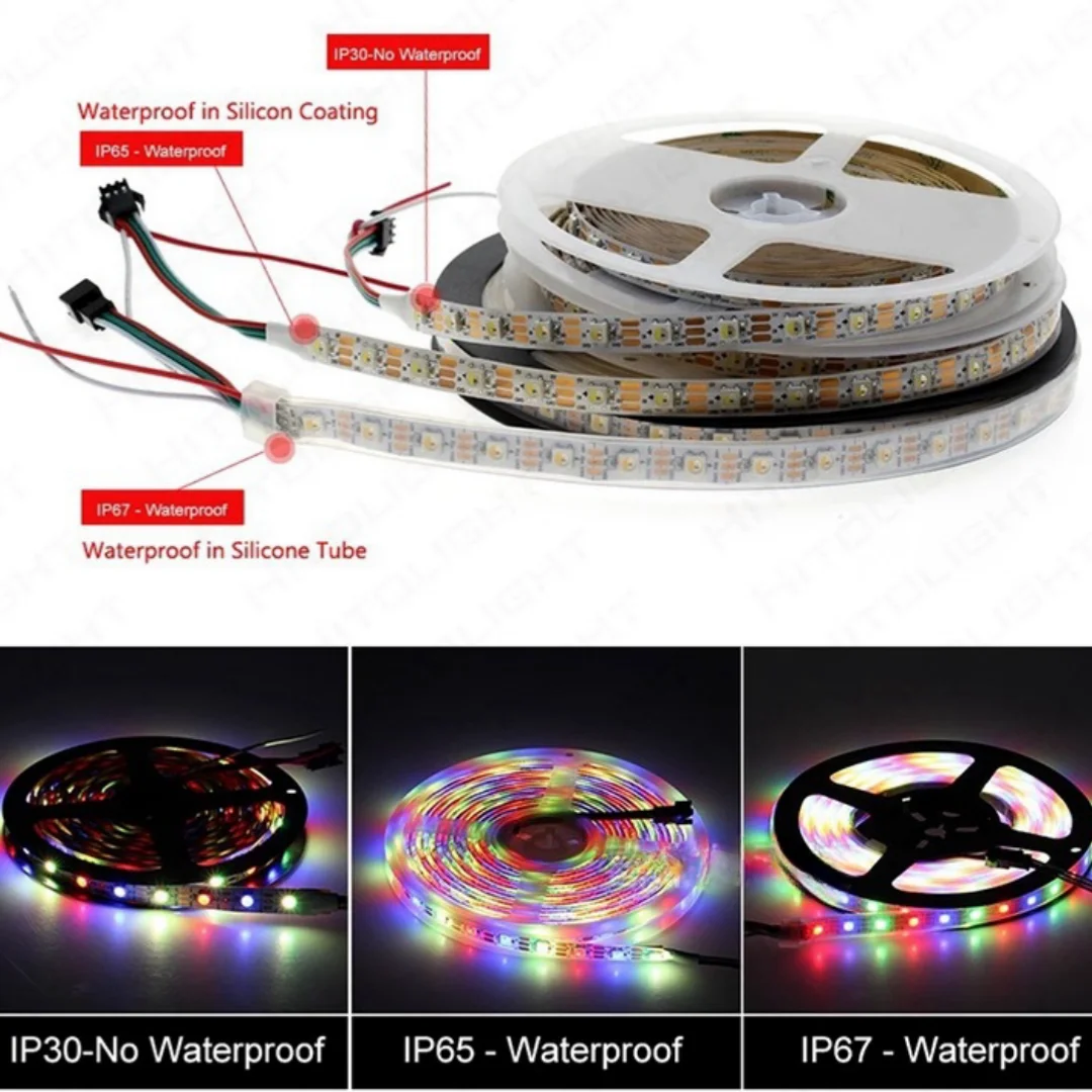 5m inteligente dc5v/12v sk6812 - Smart Home Living Room avaliação e preço