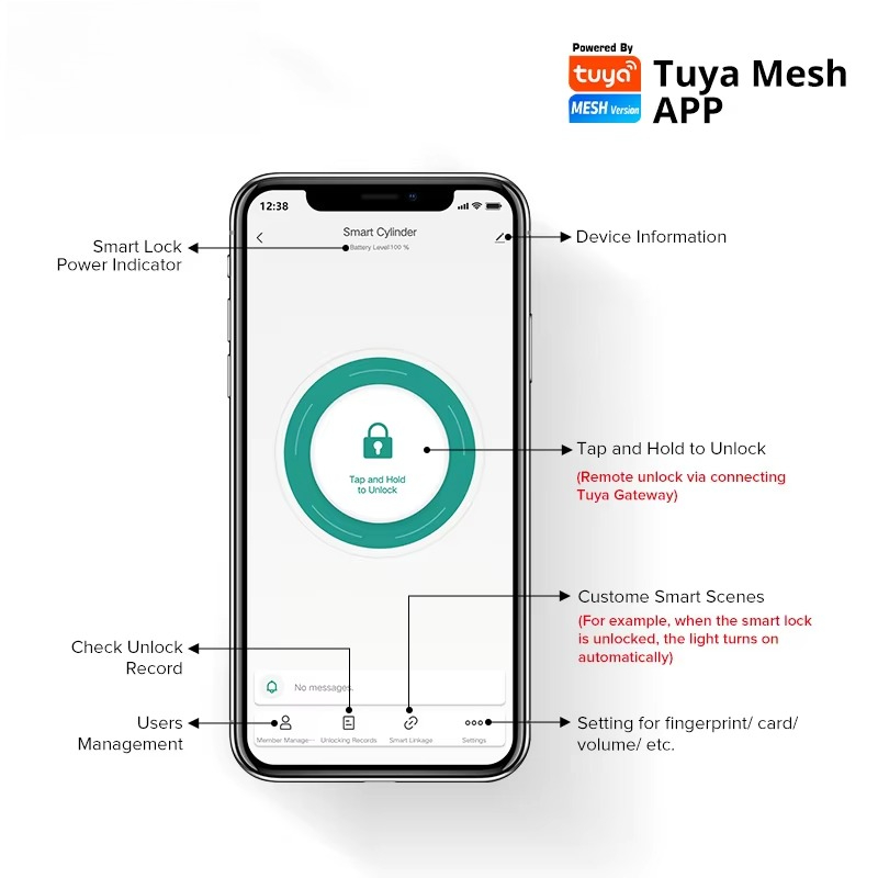 Tuya wifi fechadura de porta d - Airbnb Smart Home avaliação e preço