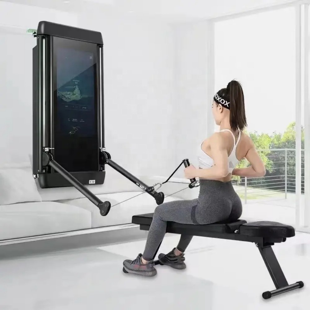Nova tela de toque lcd montada - Smart Home Gym Mirror avaliação e preço