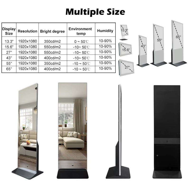Espelho Mágico Interativo com  - Smart Home Gym Mirror avaliação e preço
