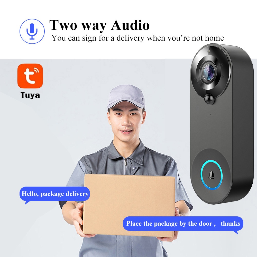 Tuya 1080p sem fio wi fi campa - Smart Home Video Doorphone Ezviz avaliação e preço