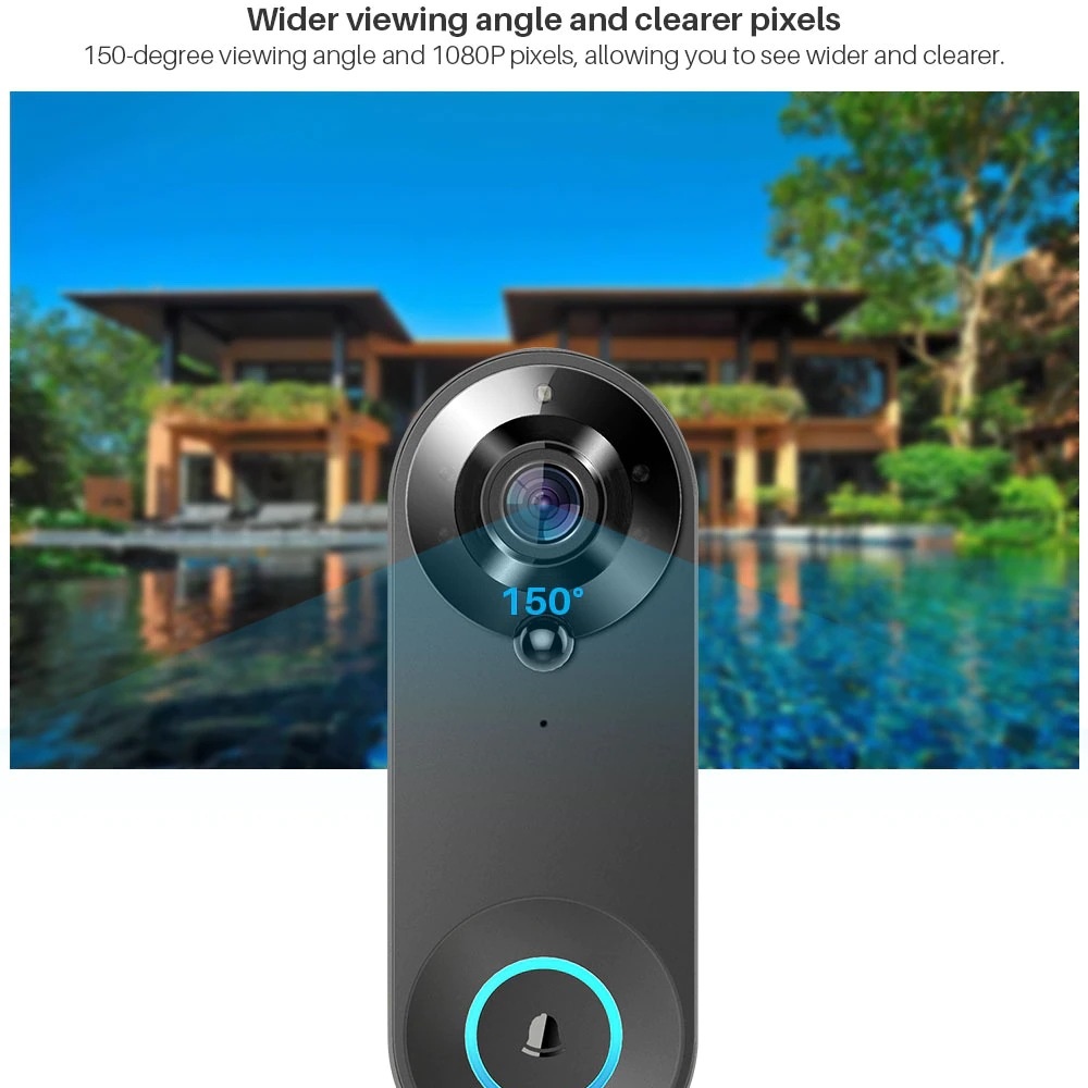Tuya 1080p sem fio wi fi campa - Smart Home Video Doorphone Ezviz avaliação e preço
