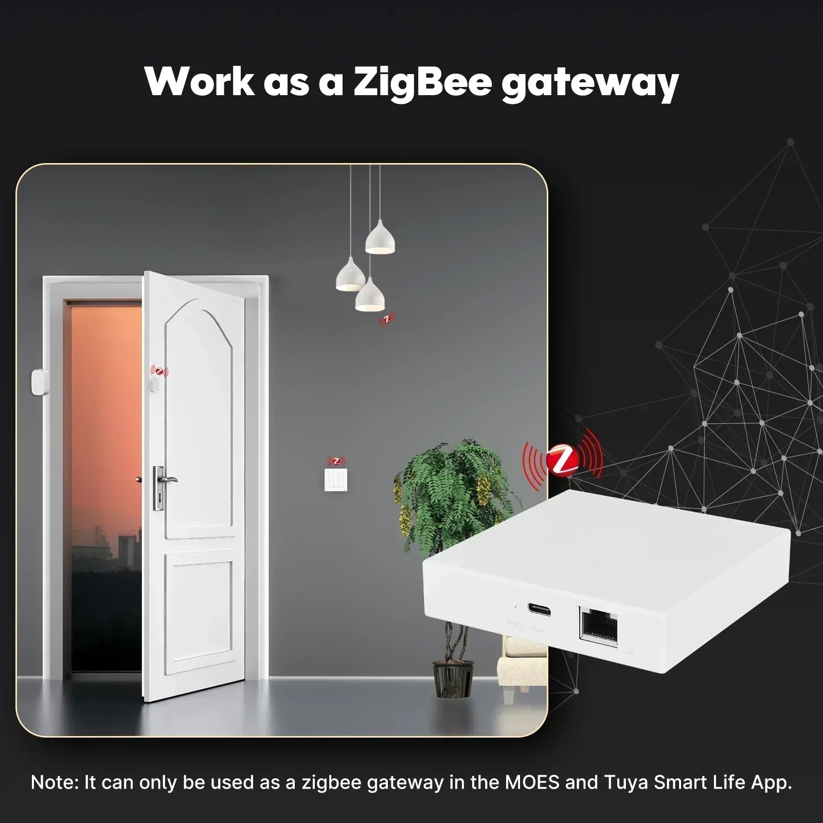 MOES Tuya Zigbee Matter Thread - Smart Home Registration avaliação e preço