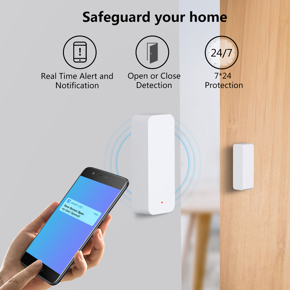 Sensor de contato para porta e - Smart Home Registration avaliação e preço