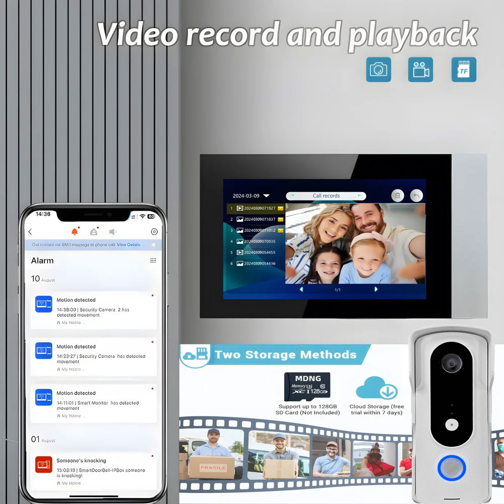 2 fios casa inteligente tuya w - Smart Home Video Doorphone Ezviz avaliação e preço