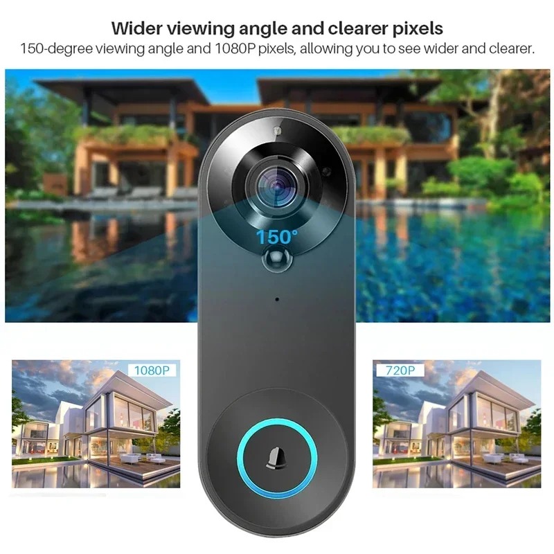 Hd 1080p inteligente sem fio c - Smart Home Video Doorphone Ezviz avaliação e preço