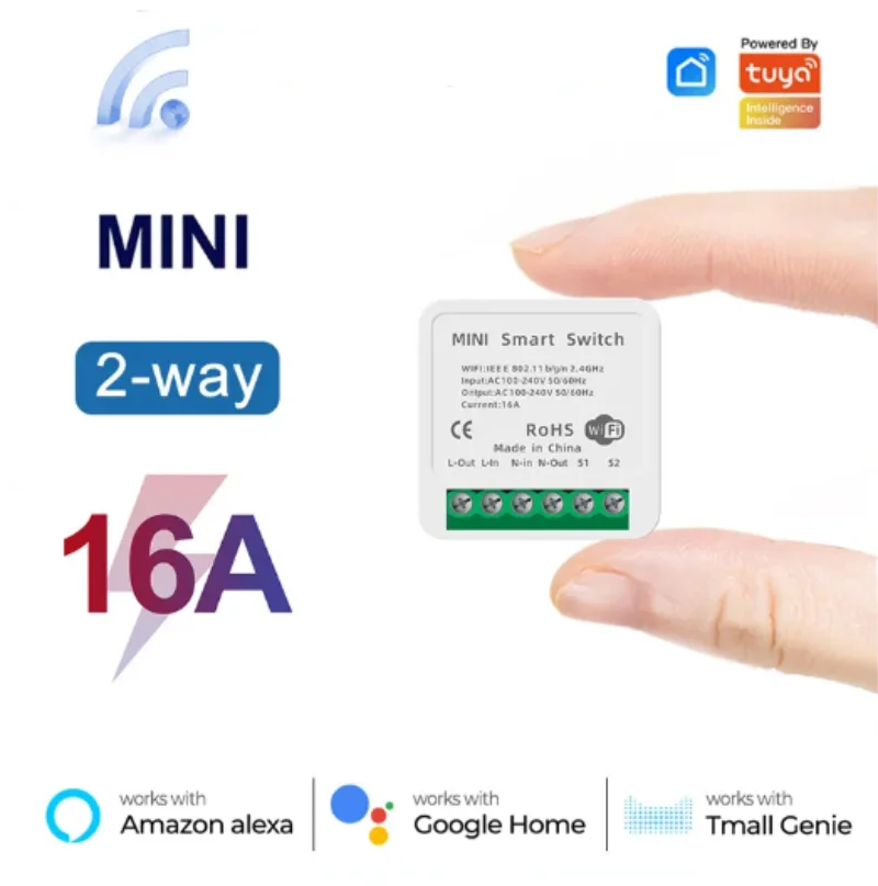 Interruptor WiFi Mini 16A com  - Smart Home Miniature avaliação e preço