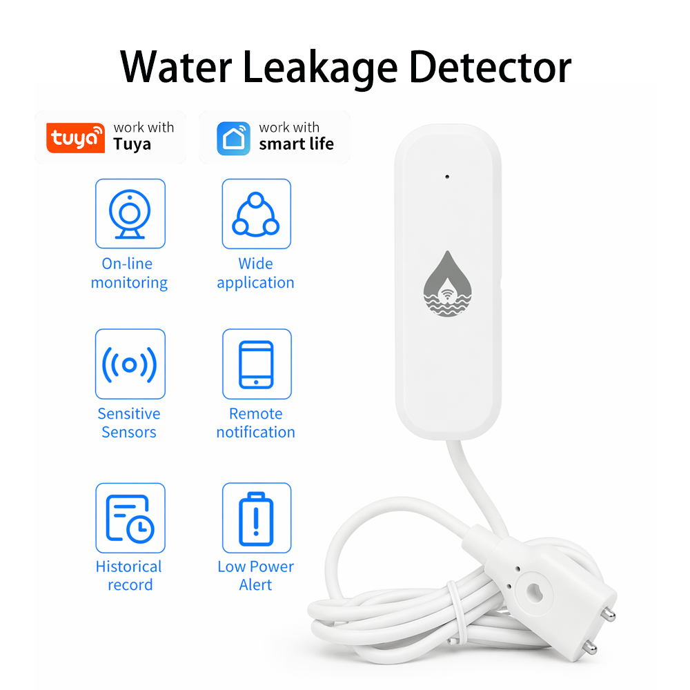 Sensor de Alarme de Vazamento  - Smart Home Water Level Sensor avaliação e preço