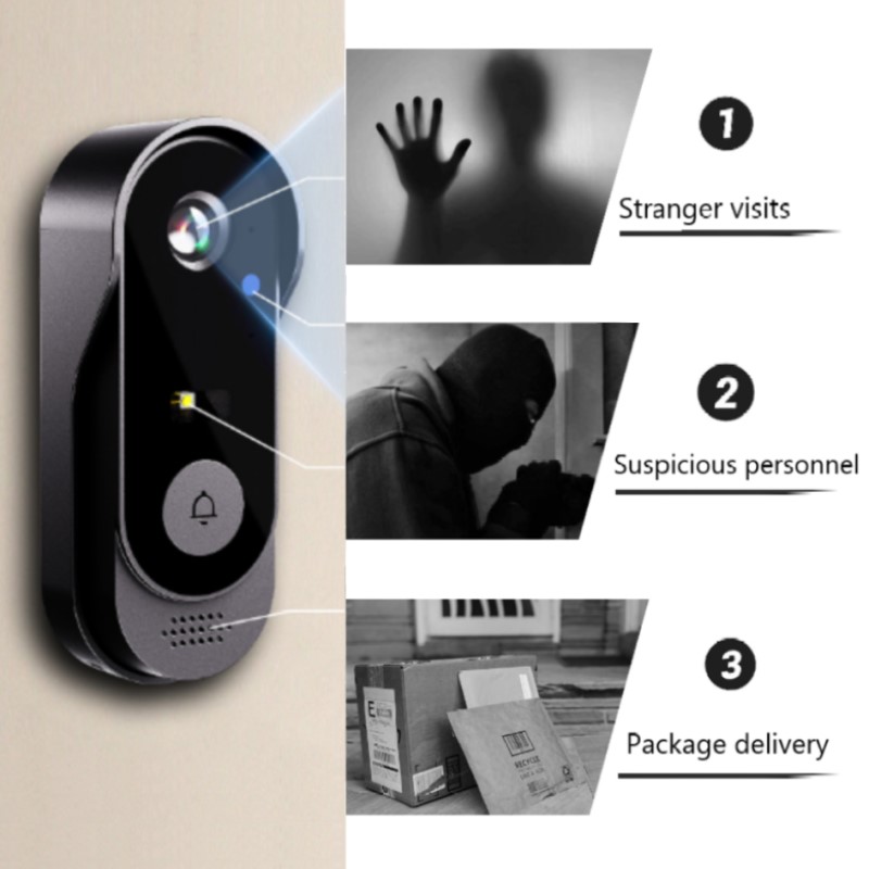 Tuya wi fi câmera campainha hd - Smart Home Video Doorphone Ezviz avaliação e preço