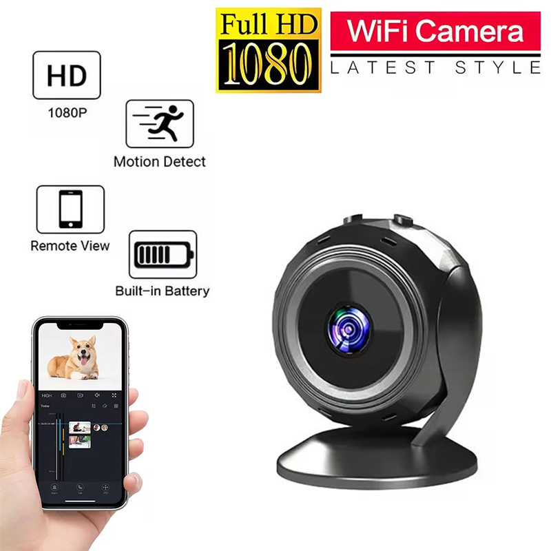 Mini câmera Wifi 360 °   Espia - Smart Home Kamera avaliação e preço