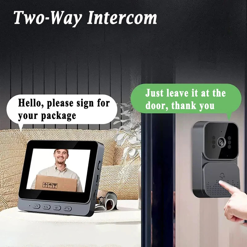 Campainha Inteligente WiFi 2.4 - Smart Home Video Doorphone Ezviz avaliação e preço
