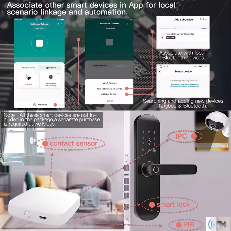 MOES Tuya ZigBee3.0 Smart Hub, - Smart Home Registration avaliação e preço