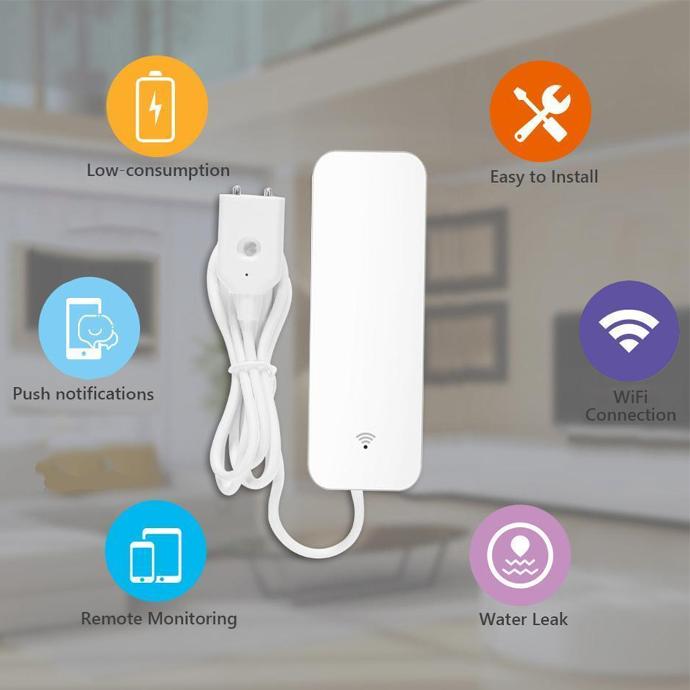 Sensor de vazamento de água wi - Smart Home Network avaliação e preço