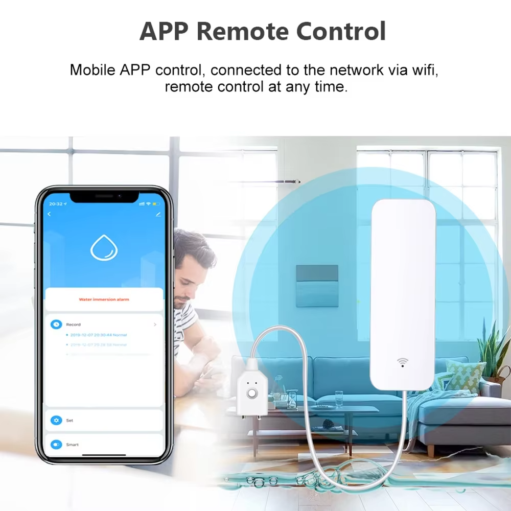 Sensor de Vazamento de Água Zi - Smart Home Network avaliação e preço
