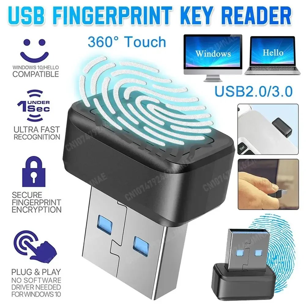 Sensor Biométrico Portátil USB - Smart Home Login avaliação e preço