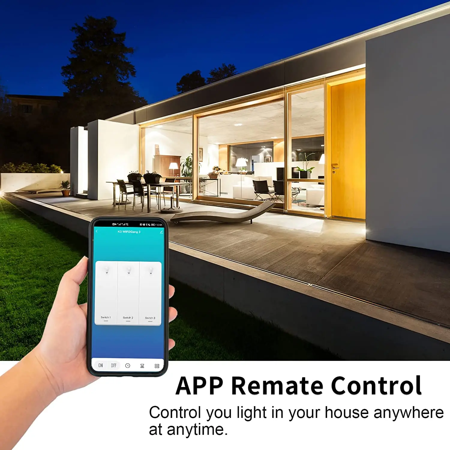 Tuya wifi ue interruptores int - Smart Home Ac avaliação e preço