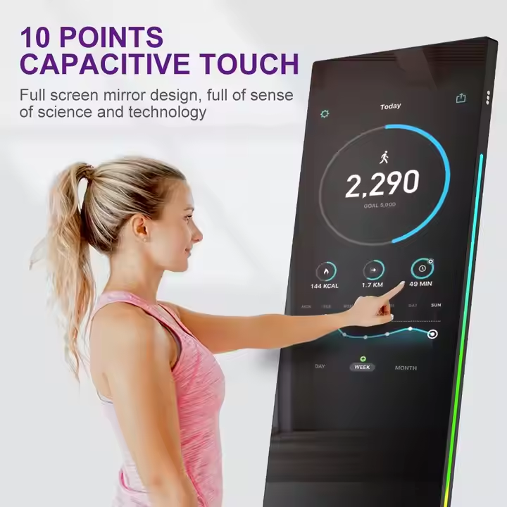 Espelho de treinamento pessoal - Smart Home Gym Mirror avaliação e preço