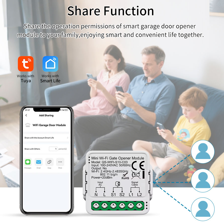 Controlador de Abertura de Por - Smart Home Networking avaliação e preço